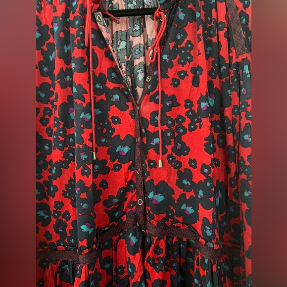 SOLD. Free People Mini Dress/Tunic Top - Picture 4 of 8